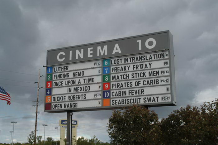 Cinema 10 - 2002-2003 PHOTOS
